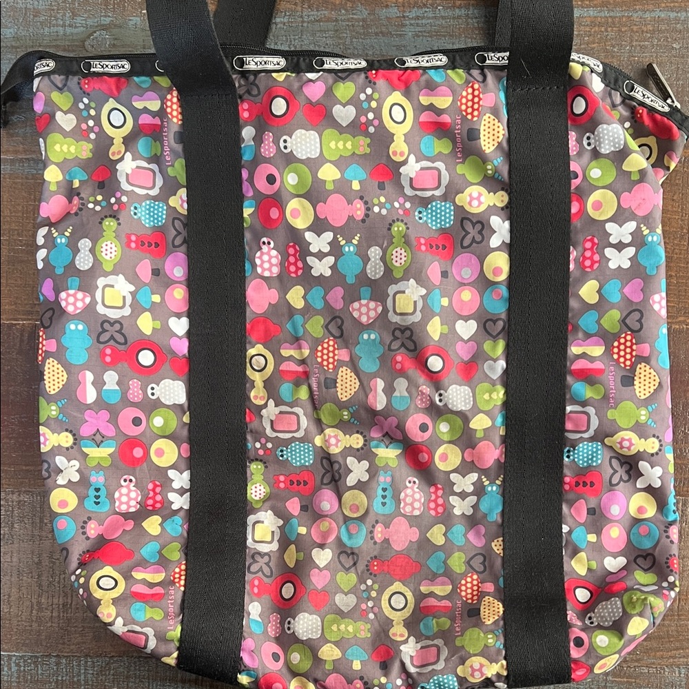 Vintage Le Sportsac Tote GUC - Picture 2 of 10